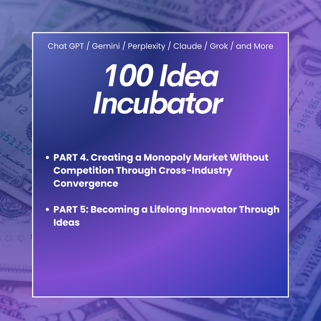500 Money-Maker Prompts | 100k/Month Roadmap | Chat GPT, Gemini, Perplexity, Claude, Grok and More - Hyeon-PLR