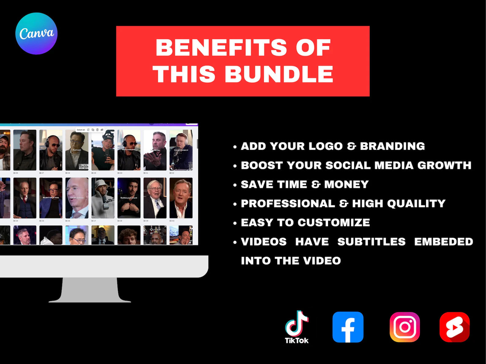 900+ Motivational Reels Video Bundle - Hyeon-PLR