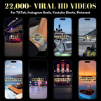 Faceless Millionaire's Vault: 15,000+ Luxury 4K Reels (MRR/PLR) - Hyeon-PLR