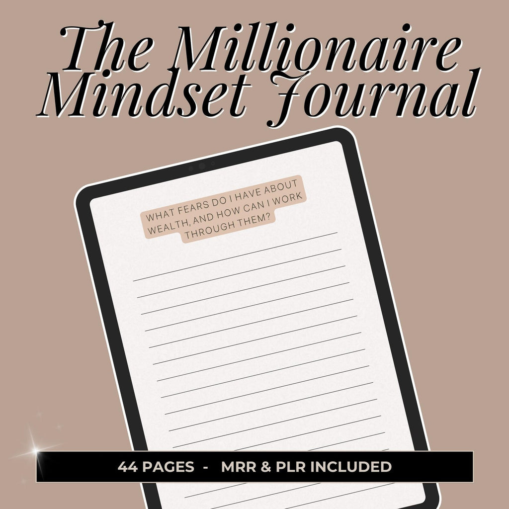 Millionaire Mindset Journal - Hyeon-PLR