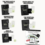 Millionaire Mindset Mastery | 17 PLR Canva eBooks | Wealth Success Coaching Templates - Hyeon-PLR