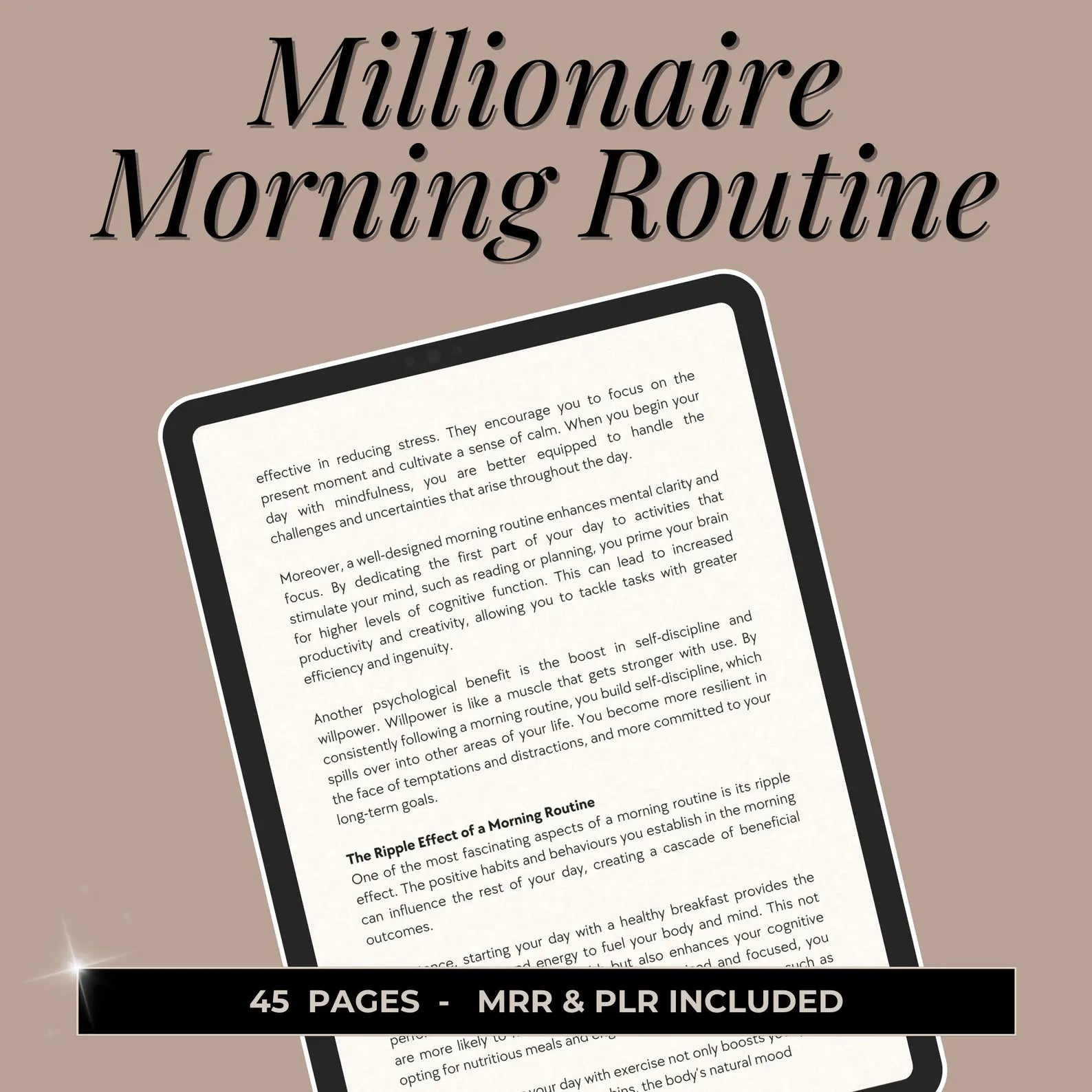 Millionaire Morning Routine - Hyeon-PLR