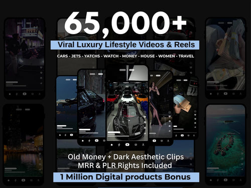65,000+ Viral Luxury Rich Lifestyle Videos - Hyeon-PLR