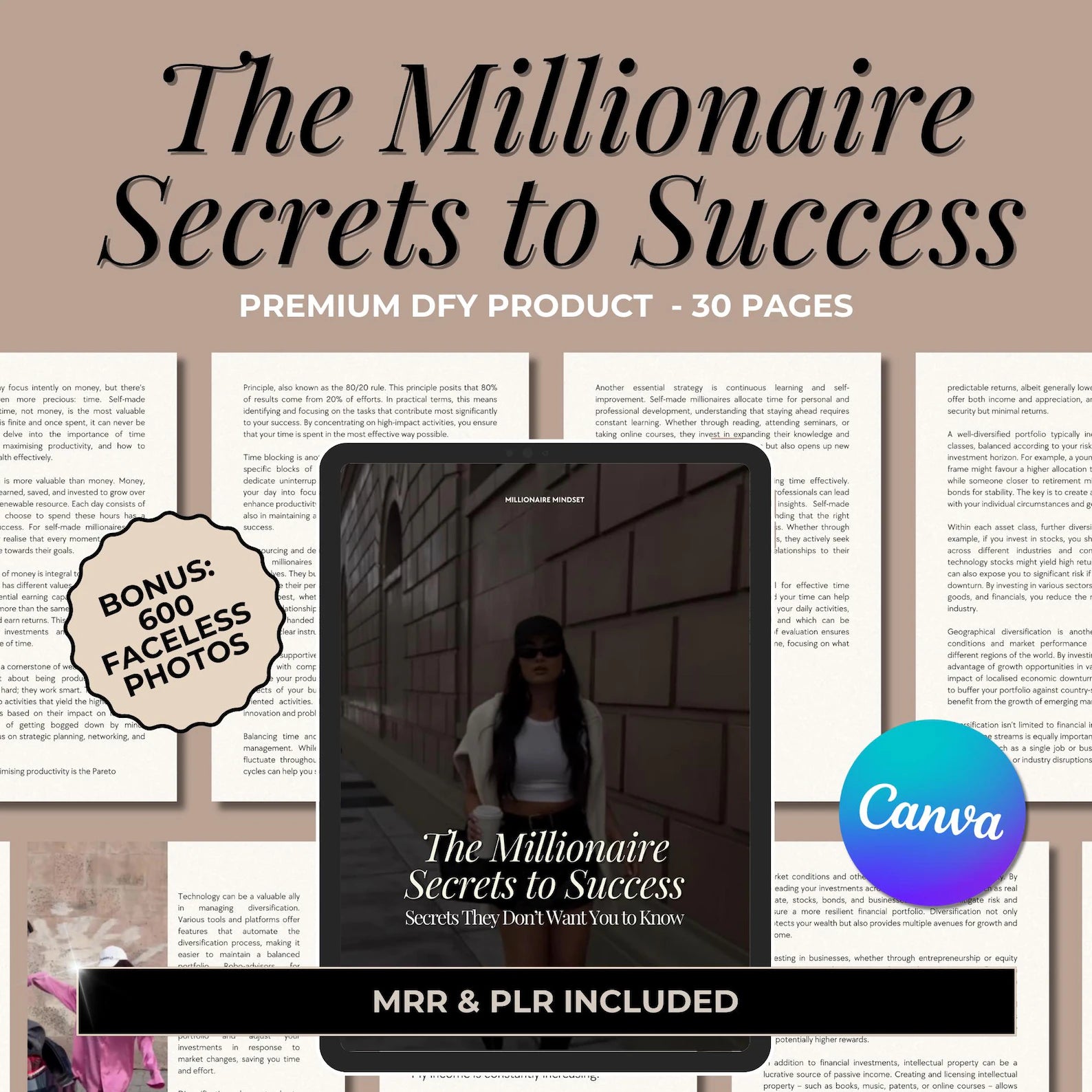 Millionaire Success Secrets - Hyeon-PLR