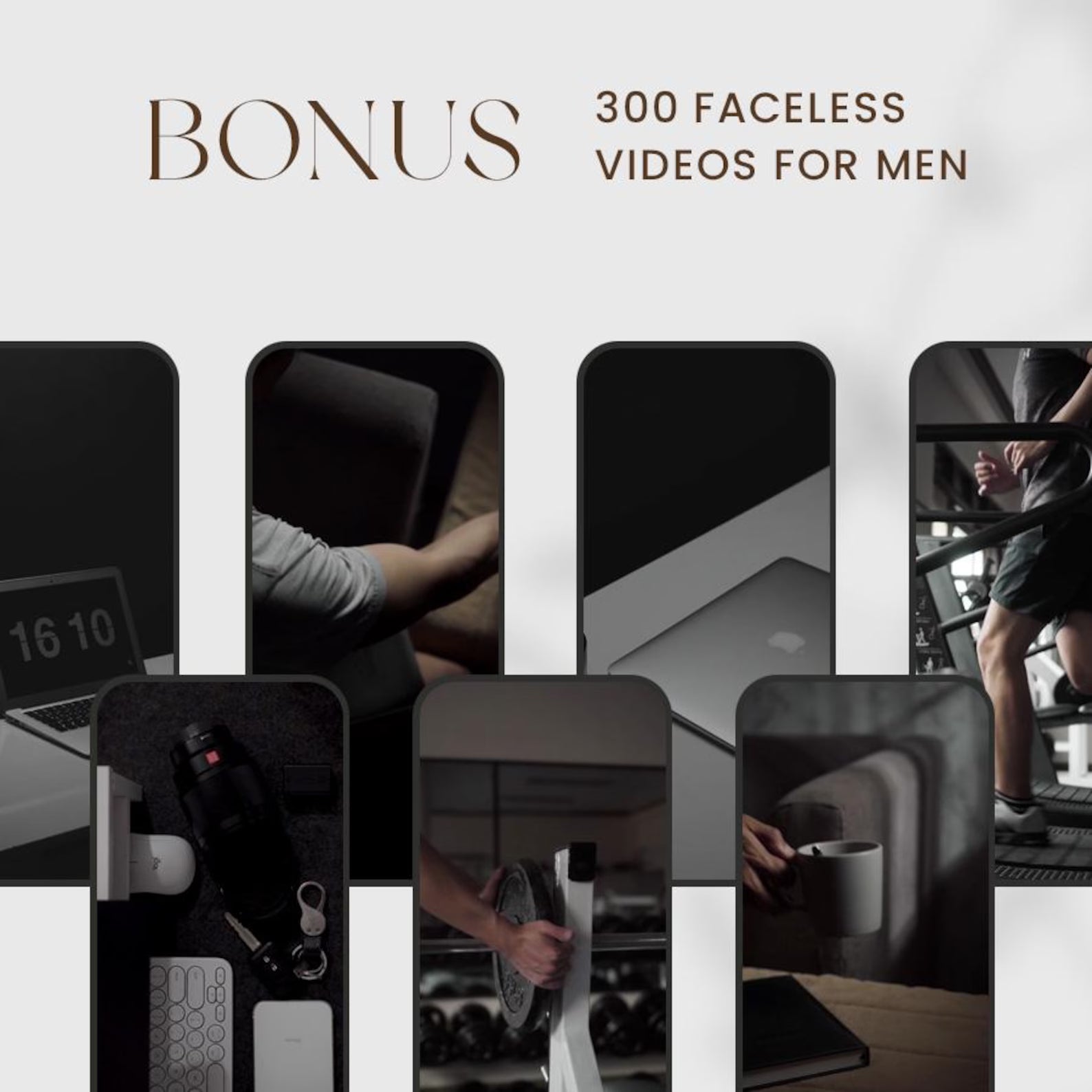 600+ Male Fitness Motivation Reels with Text - Hyeon-PLR