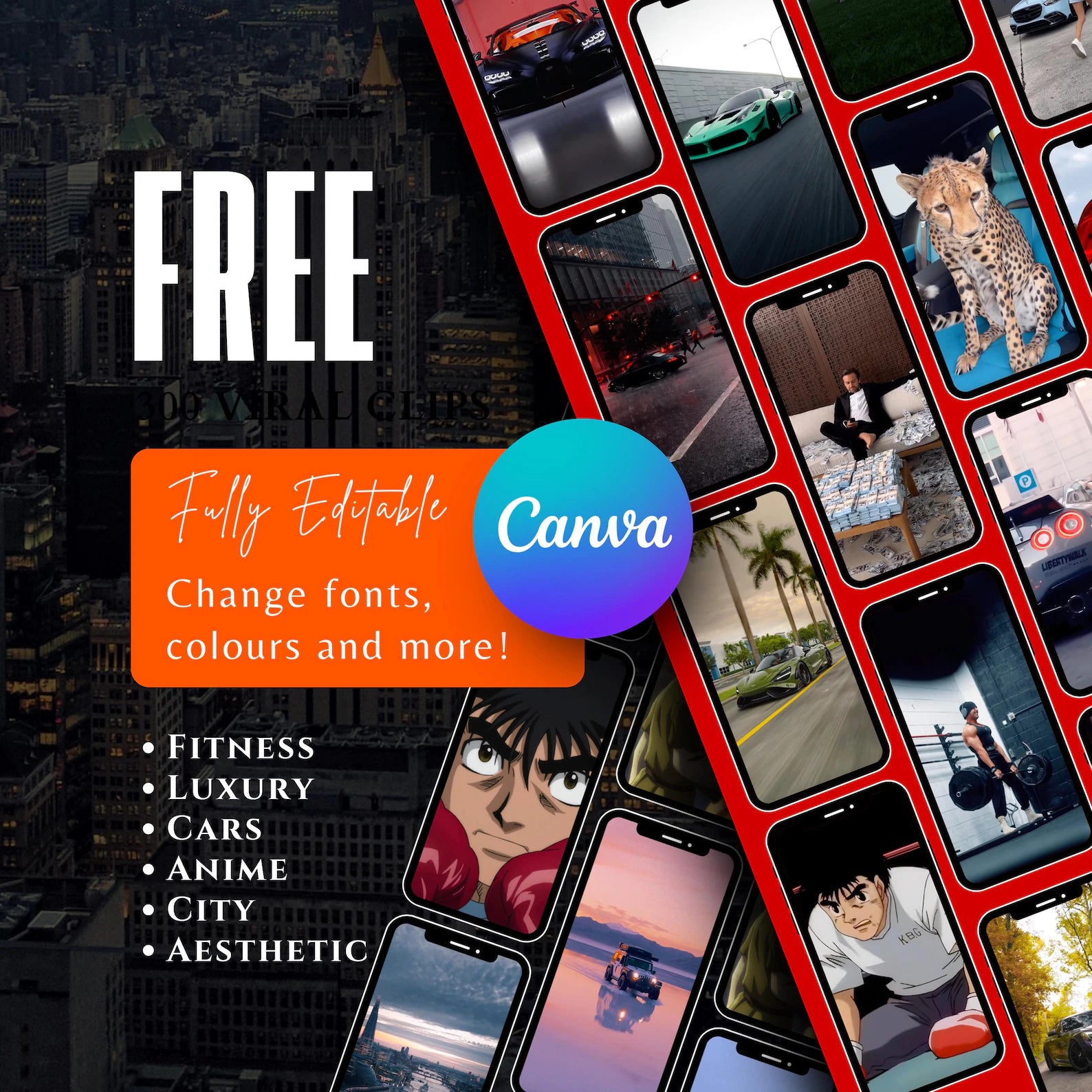 2,000+ City Reels Bundle - Hyeon-PLR