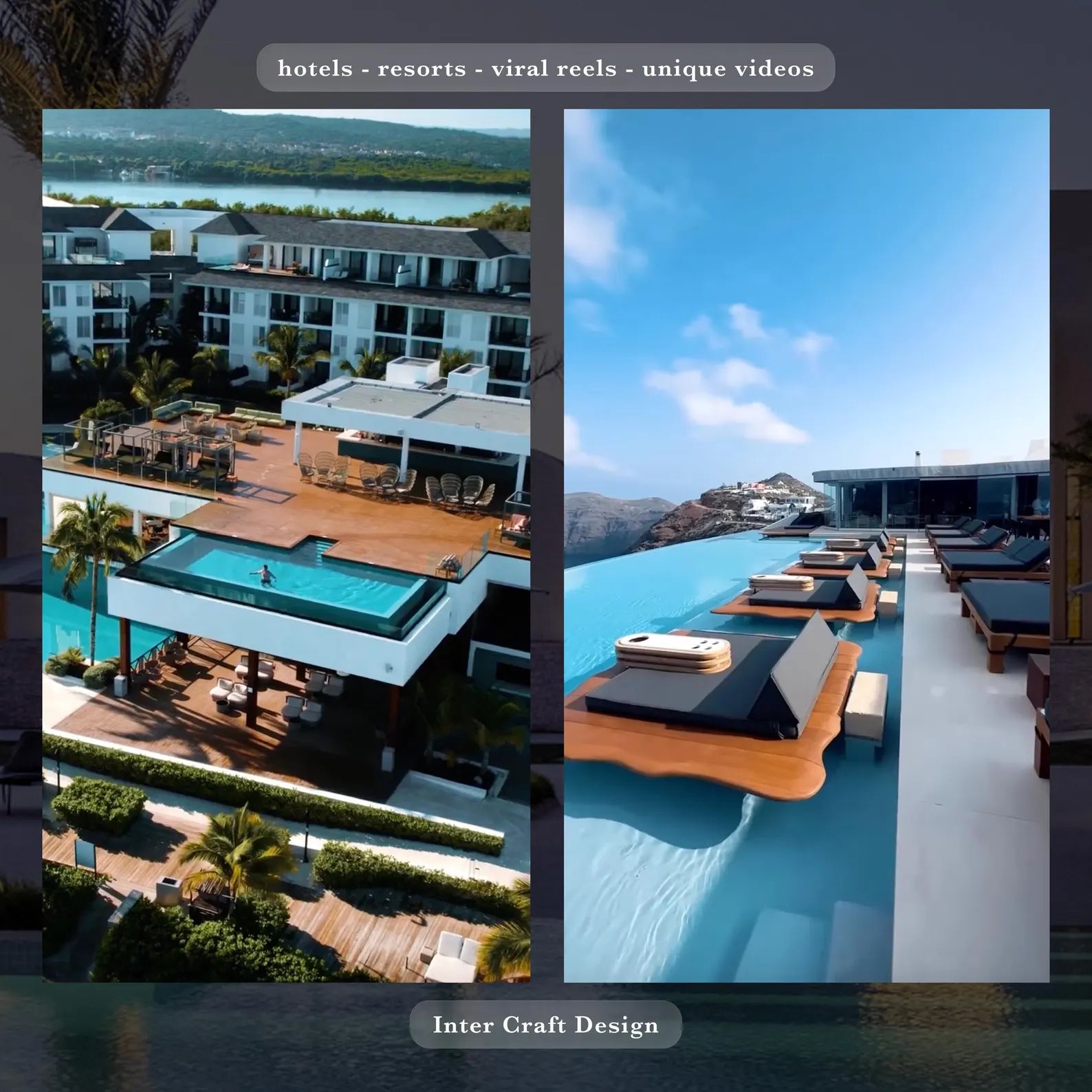 800+ Luxury Hotels and Resorts Reels - Hyeon-PLR