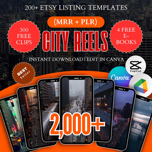 2,000+ City Reels Bundle - Hyeon-PLR