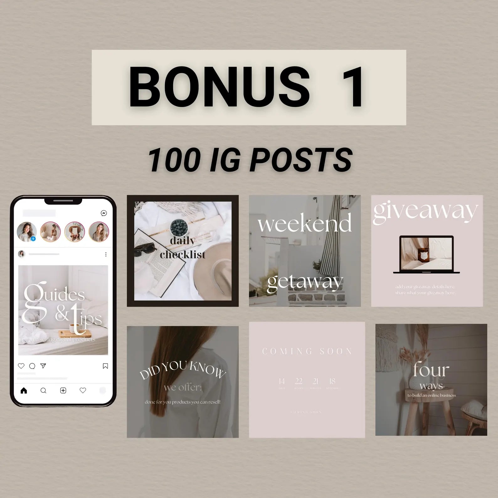 1510 Faceless Reels Bundle | Aesthetic Videos for Digital Marketing - Hyeon-PLR