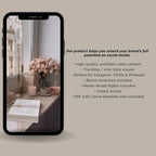 1510 Faceless Reels Bundle | Aesthetic Videos for Digital Marketing - Hyeon-PLR